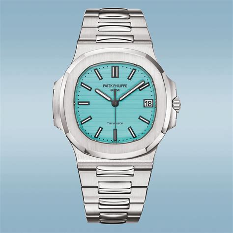 patek philippe nautilus tiffany blue price